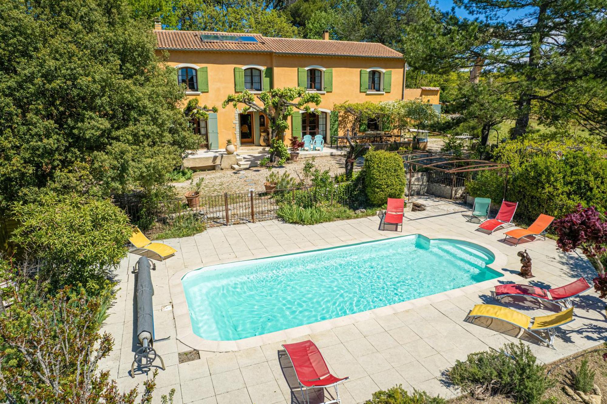 Bed and Breakfast Mas de Bacalan Mormoiron Exterior foto