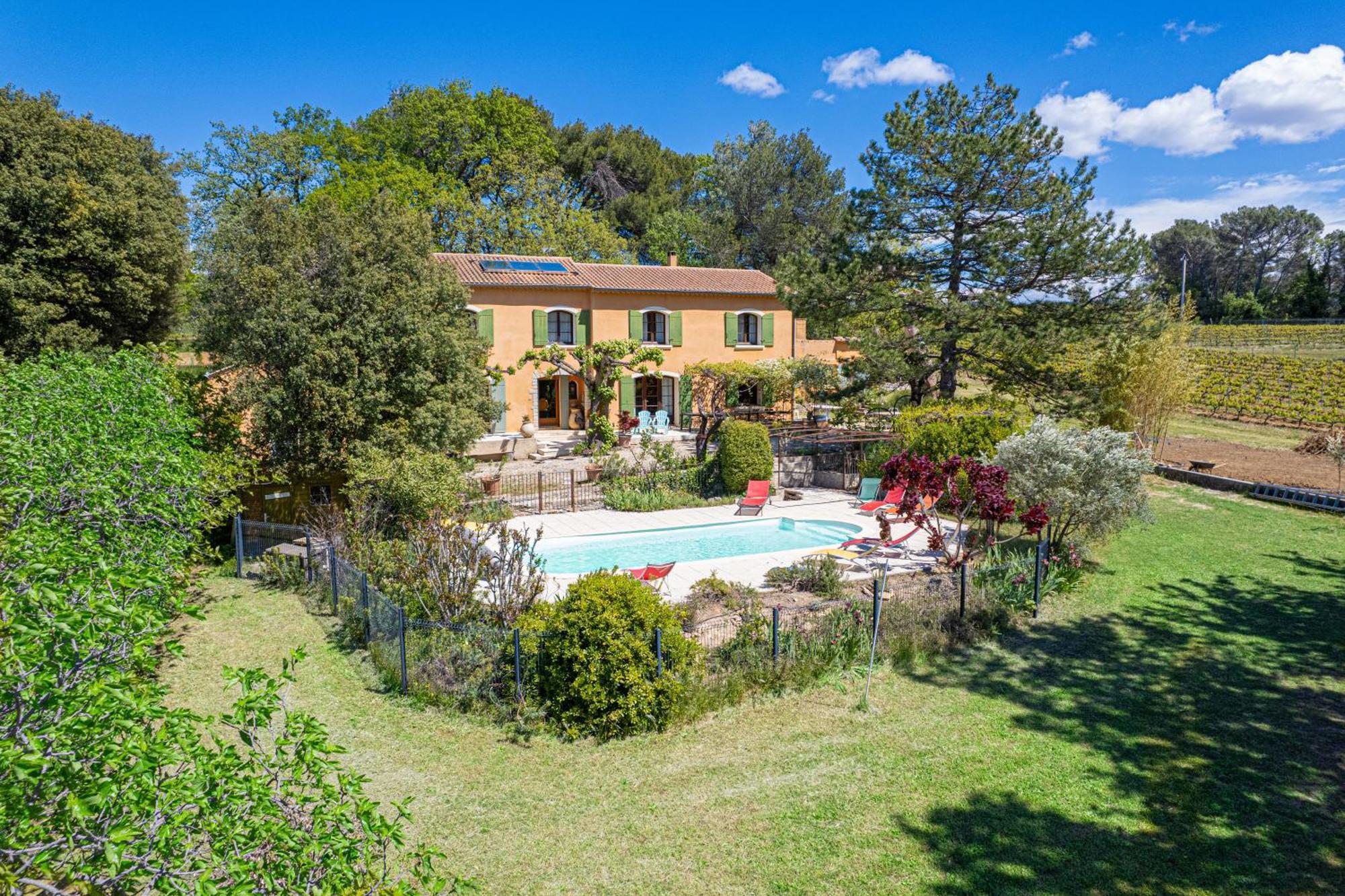 Bed and Breakfast Mas de Bacalan Mormoiron Exterior foto